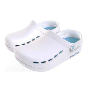 VKTRY Carbon Fiber Performance Recovery Clogs White Blue Mens Womens Unisex New